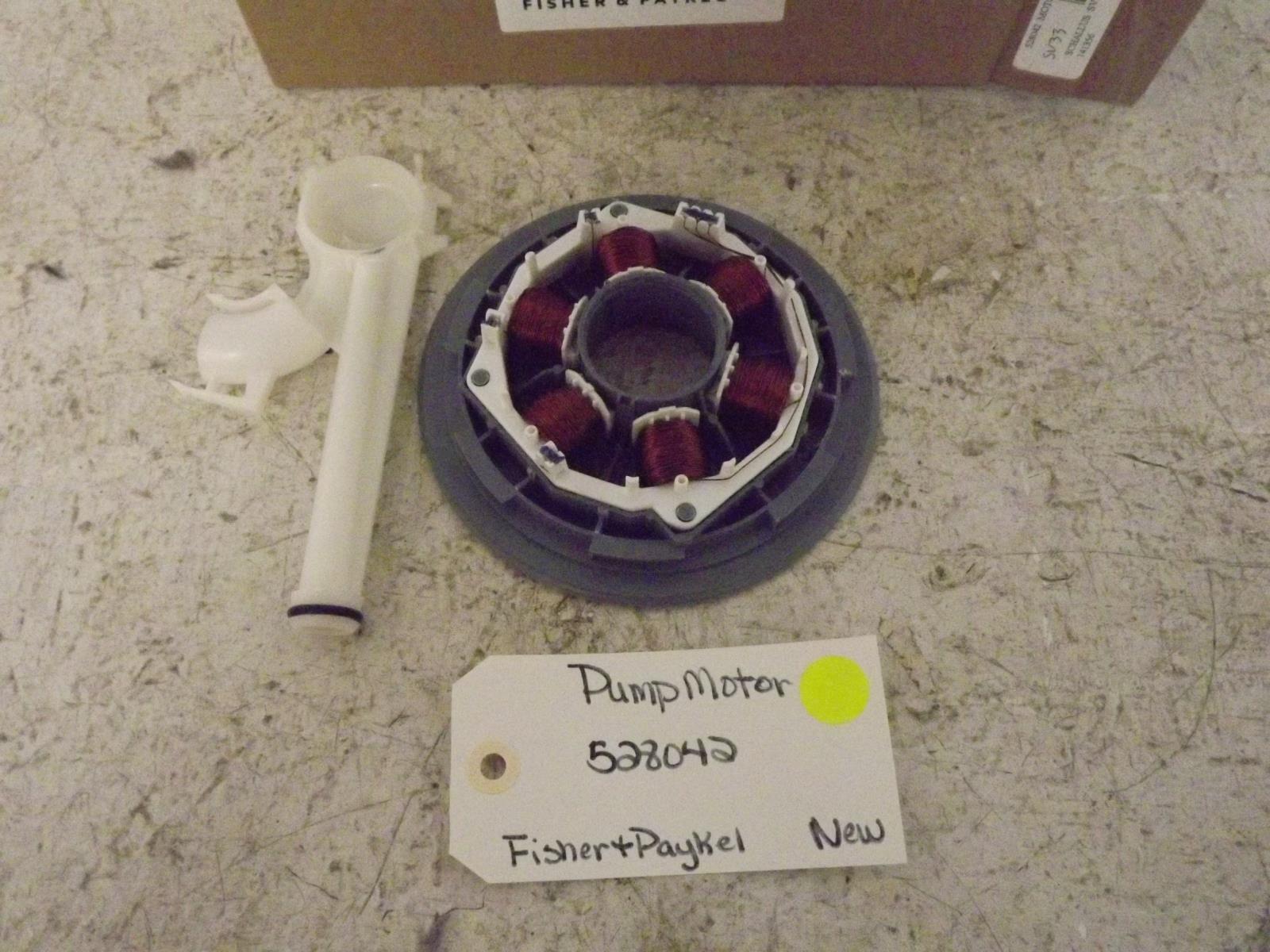 Fisher & Paykel Dishwasher 528042 Pump Motor New Fisher & Paykel Dishwasher 528042 Pump Motor New